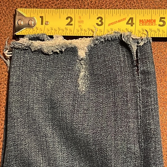 Express Ripped Ankle High Rise Jeans - Picture 16 of 16